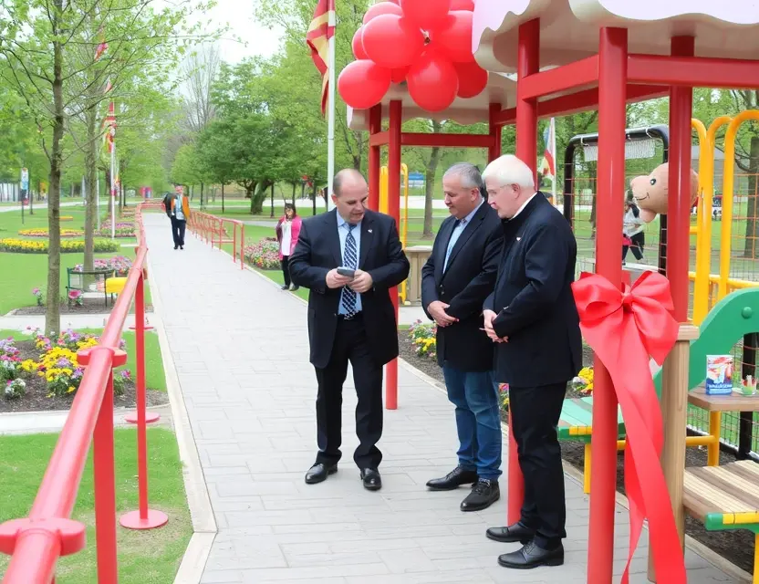 Открытие нового парка в Ижевске